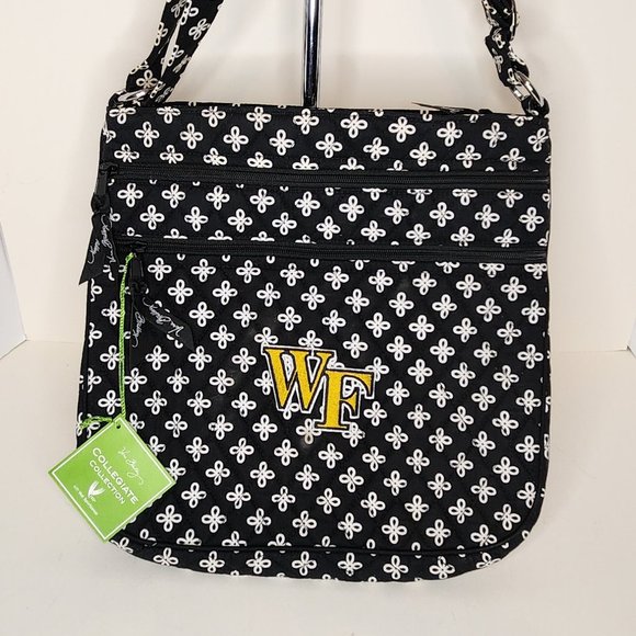 Vera Bradley Bags Vera Bradley Collegiate Collection Crossbody Wake Forest University Nwt